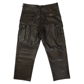 Chrome Hearts Devil Dogs Leather Cargo Pants
