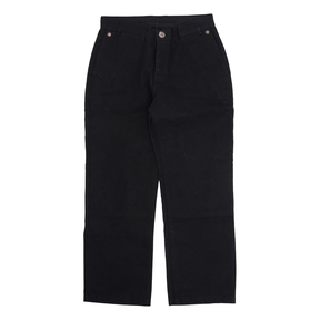 Chrome Hearts Cross Patch Double Knee Carpenter Pants Black