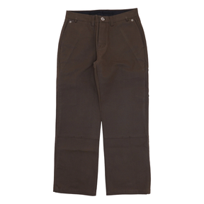 Chrome Hearts Cross Patch Double Knee Carpenter Pants Brown