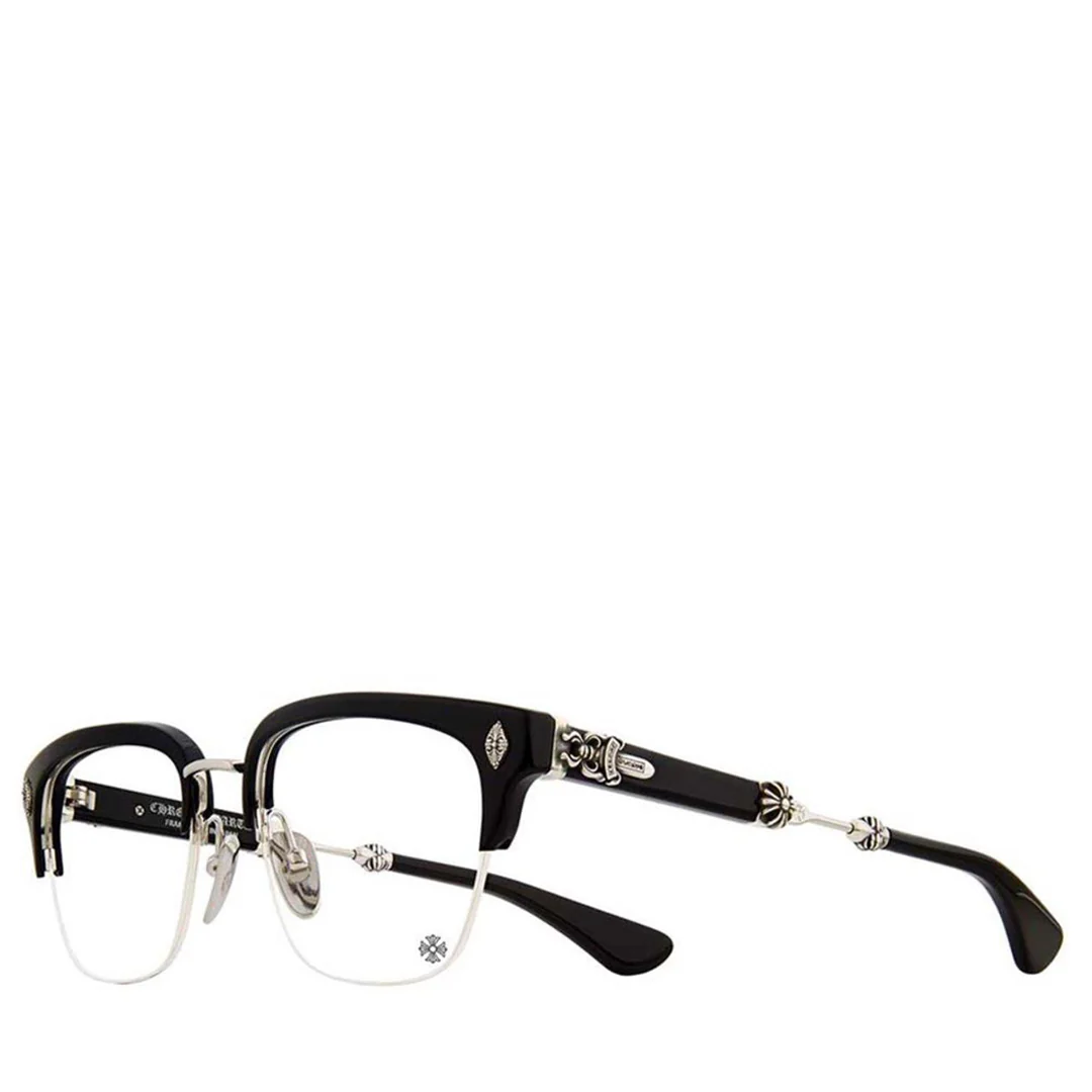 Chrome Hearts "Duck Butter" Black/Silver Glasses