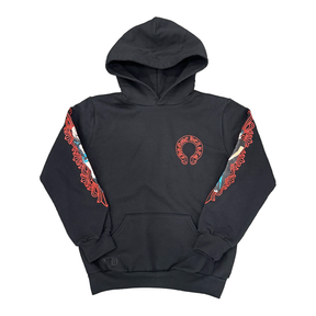 Chrome Hearts x Deadly Doll Horseshoe Hoodie Black (Kids)