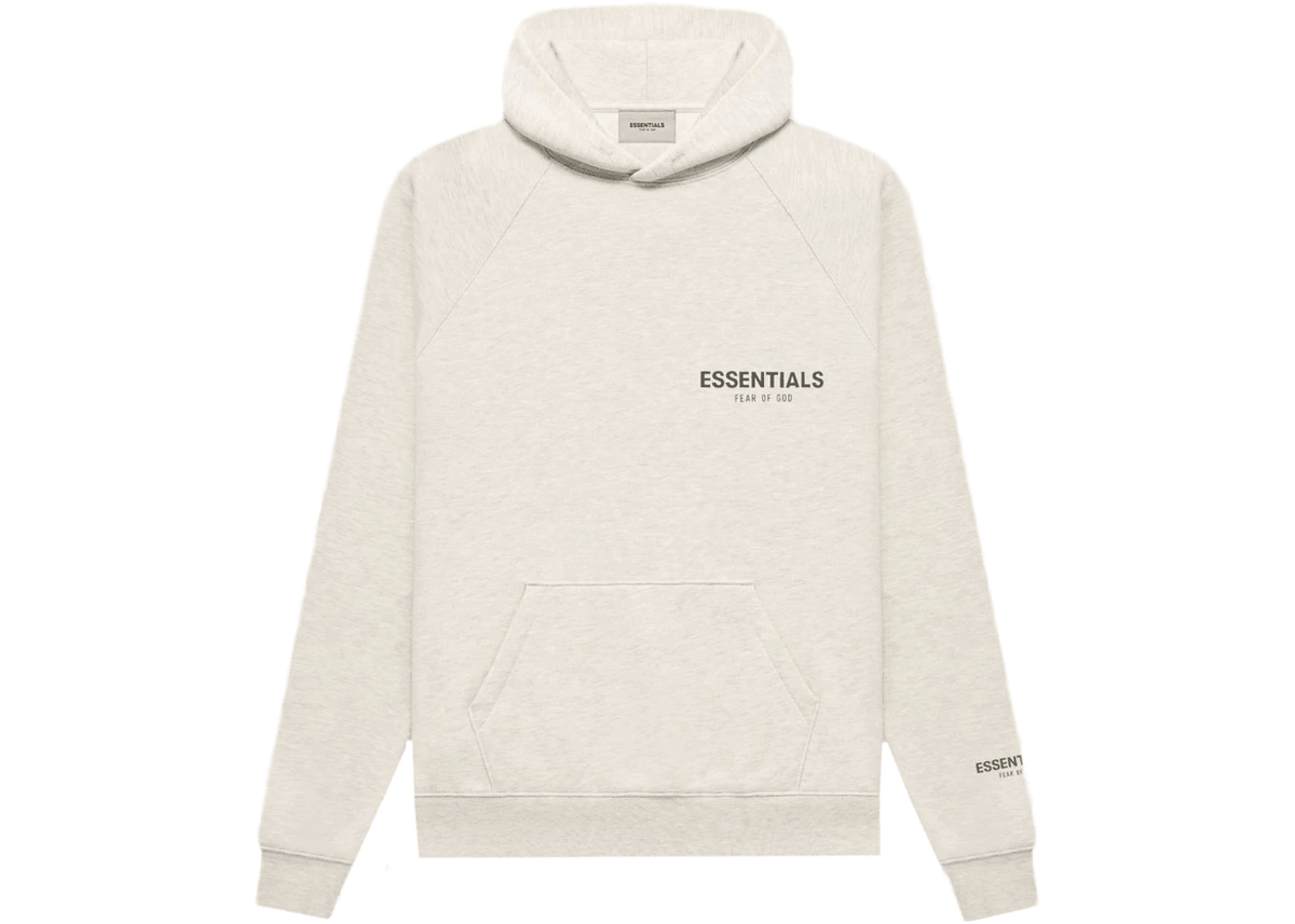 Fear Of God Essentials Core Collection Hoodie Light Oatmeal