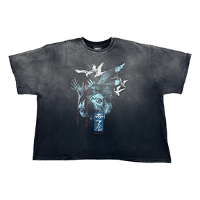 Eifles It Happened Suddenly T-Shirt Faded Black