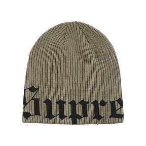 Supreme Old English Printed Beanie Olive