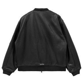 Chrome Hearts CH Leather Varsity Jacket