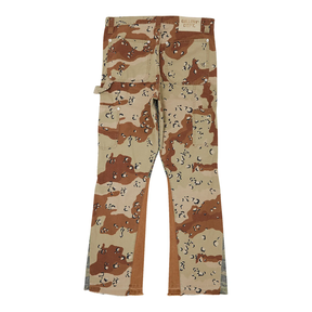 Gallery Dept. Chocolate Chip Camo La Flare Pants
