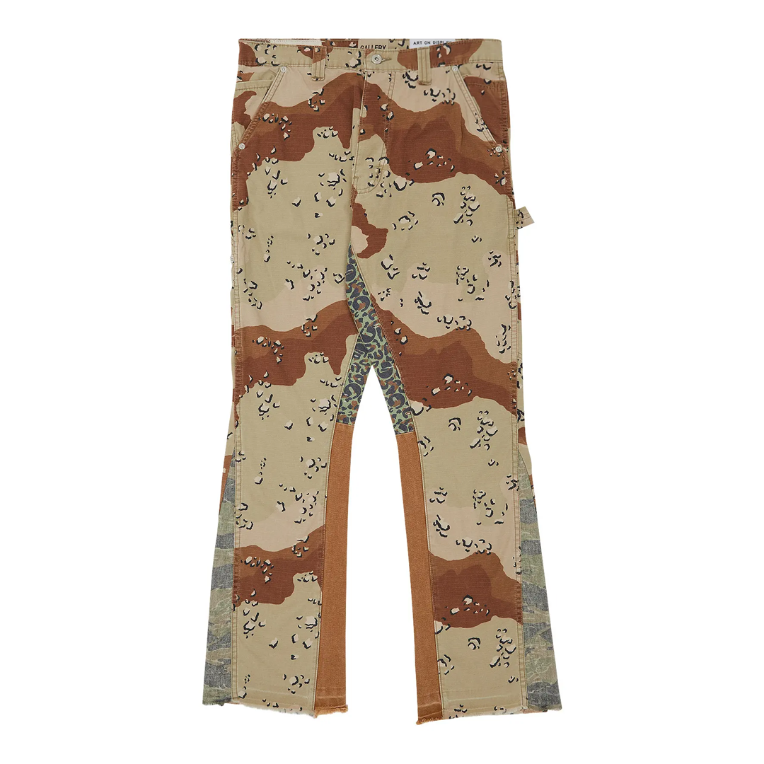 Gallery Dept. Chocolate Chip Camo La Flare Pants