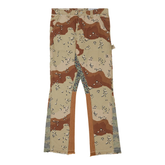 Gallery Dept. Chocolate Chip Camo La Flare Pants