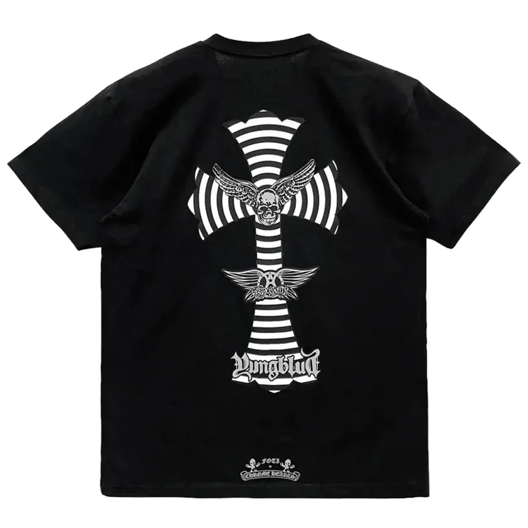 Chrome Hearts x FOTI x Aerosmith T-shirt Black