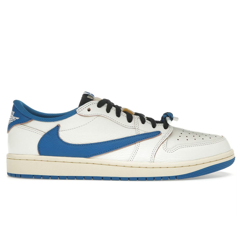 Jordan 1 Retro Low OG SP Fragment x Travis Scott Sail Military