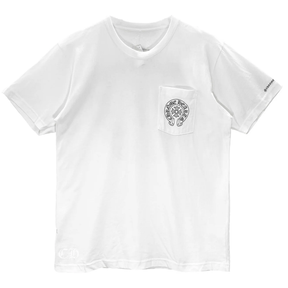 Chrome Hearts Horseshoe Logo Pocket T-Shirt White