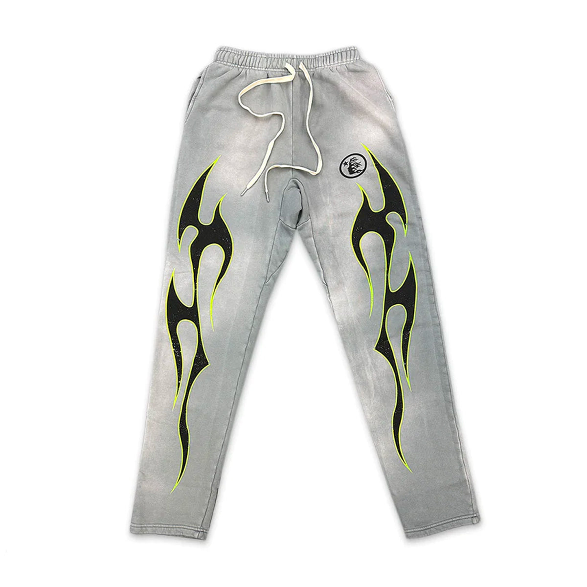 Hellstar Flame Sweatpants Grey