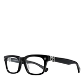Chrome Hearts "Gittin Any?" Black/Silver Glasses
