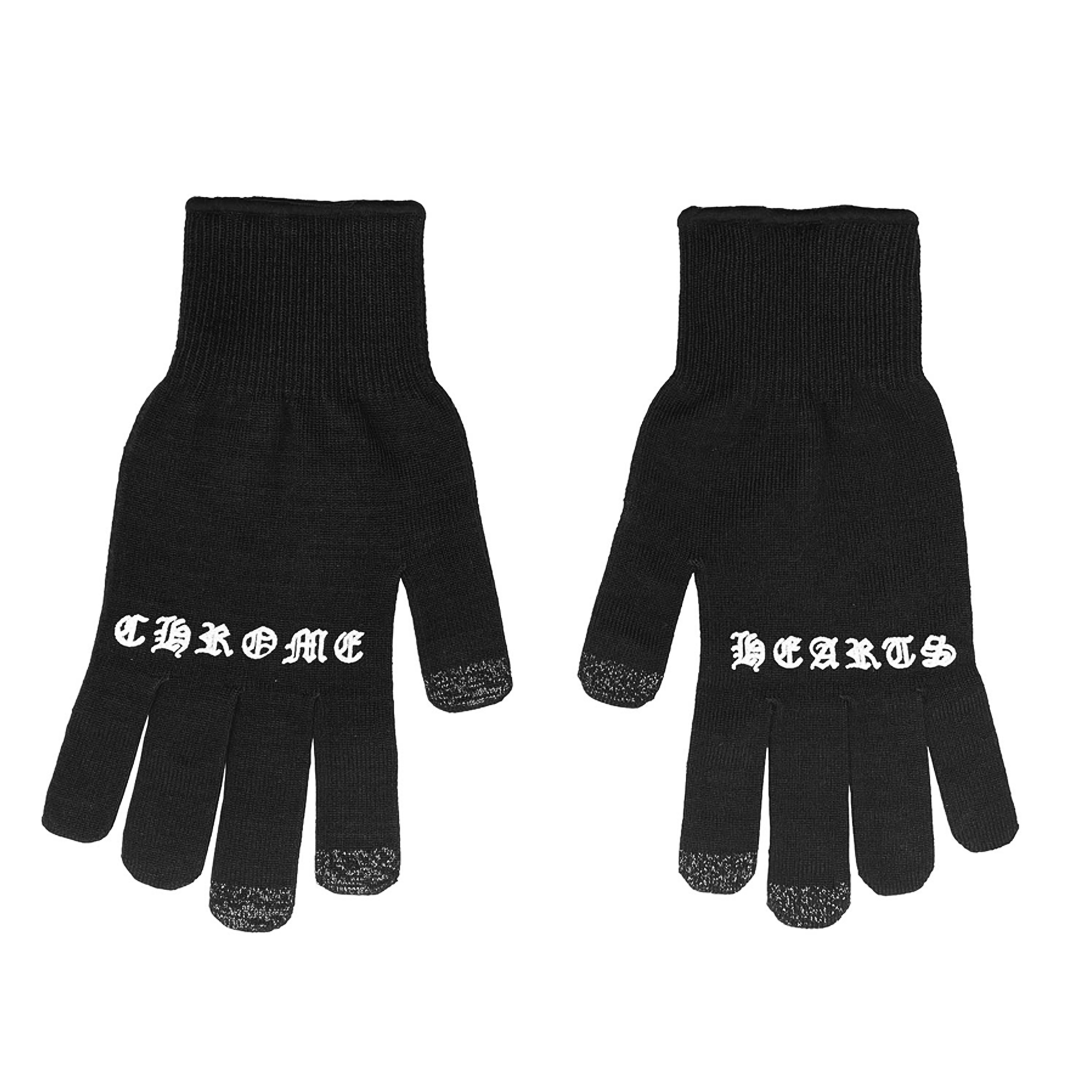 Chrome Hearts Work Gloves Black