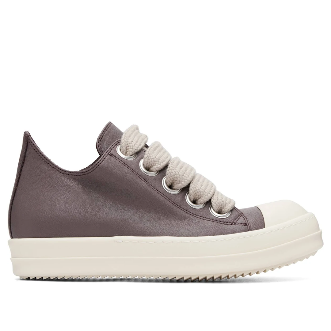 Rick Owens Tower Purple Jumbolaced Low Sneakers