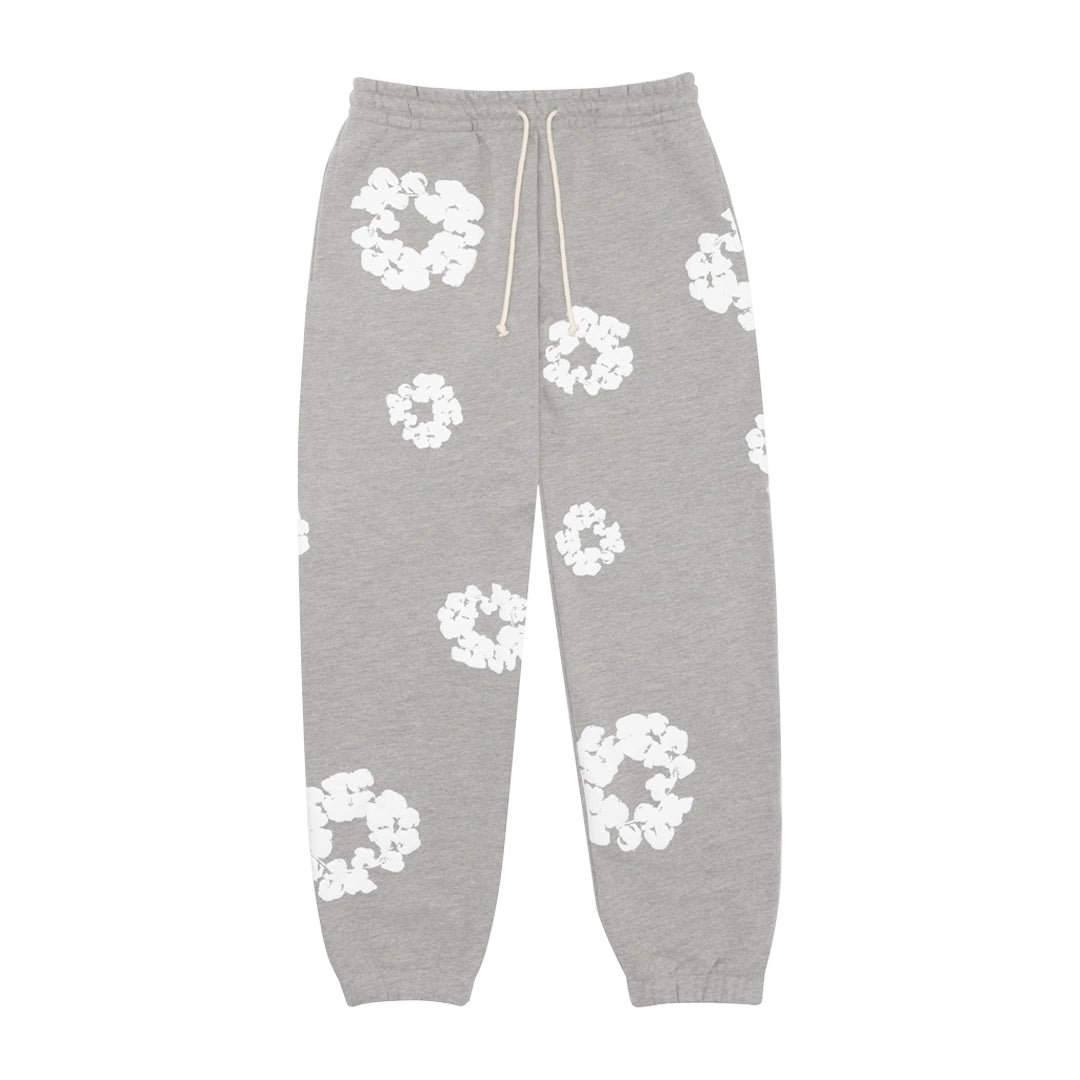 Denim Tears The Cotton Wreath Sweatpants Grey | Kenshi