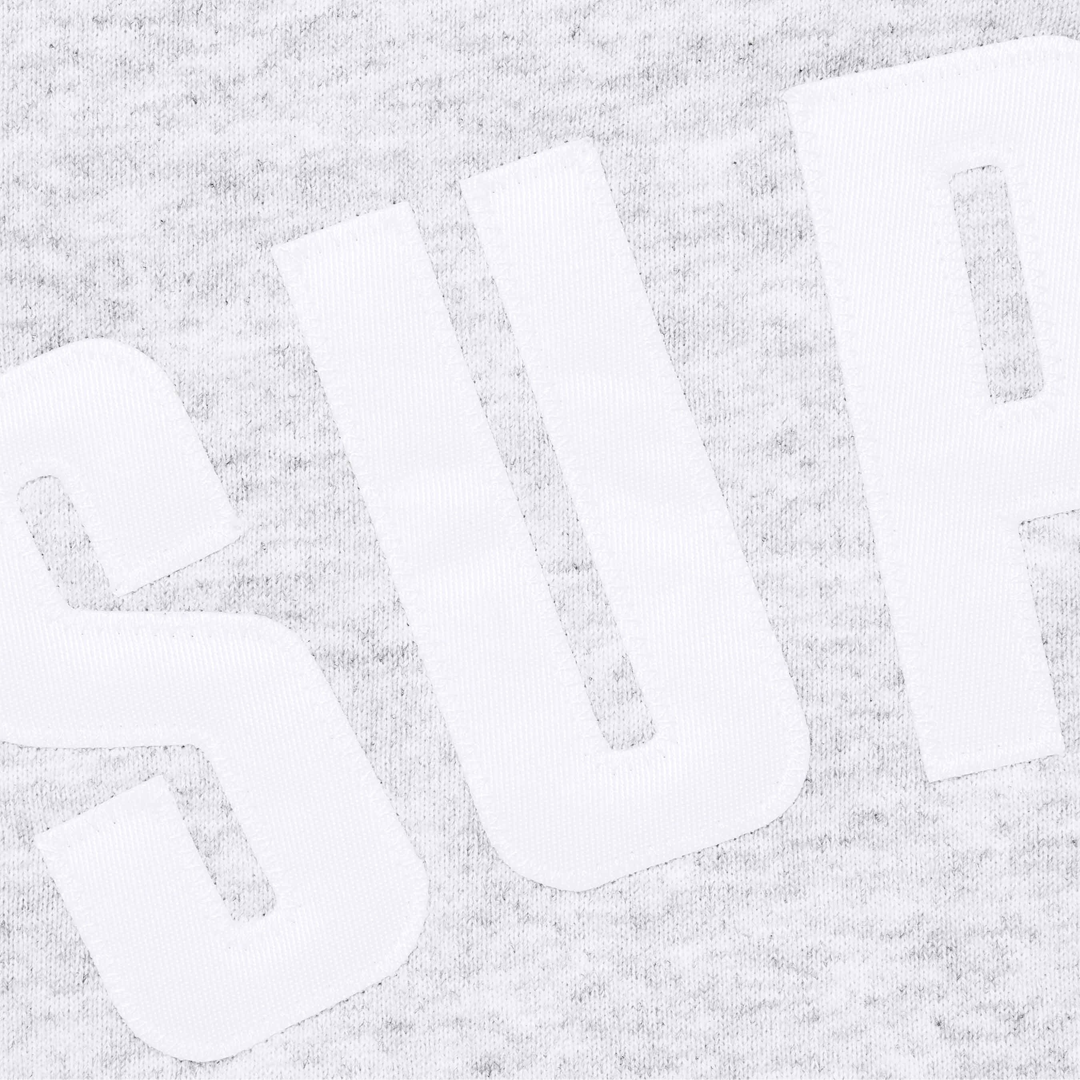 Supreme Arc Thermal Lined Zip Up Hoodie Grey