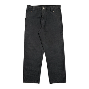 Chrome Hearts Herringbone Carpenter Pants Black