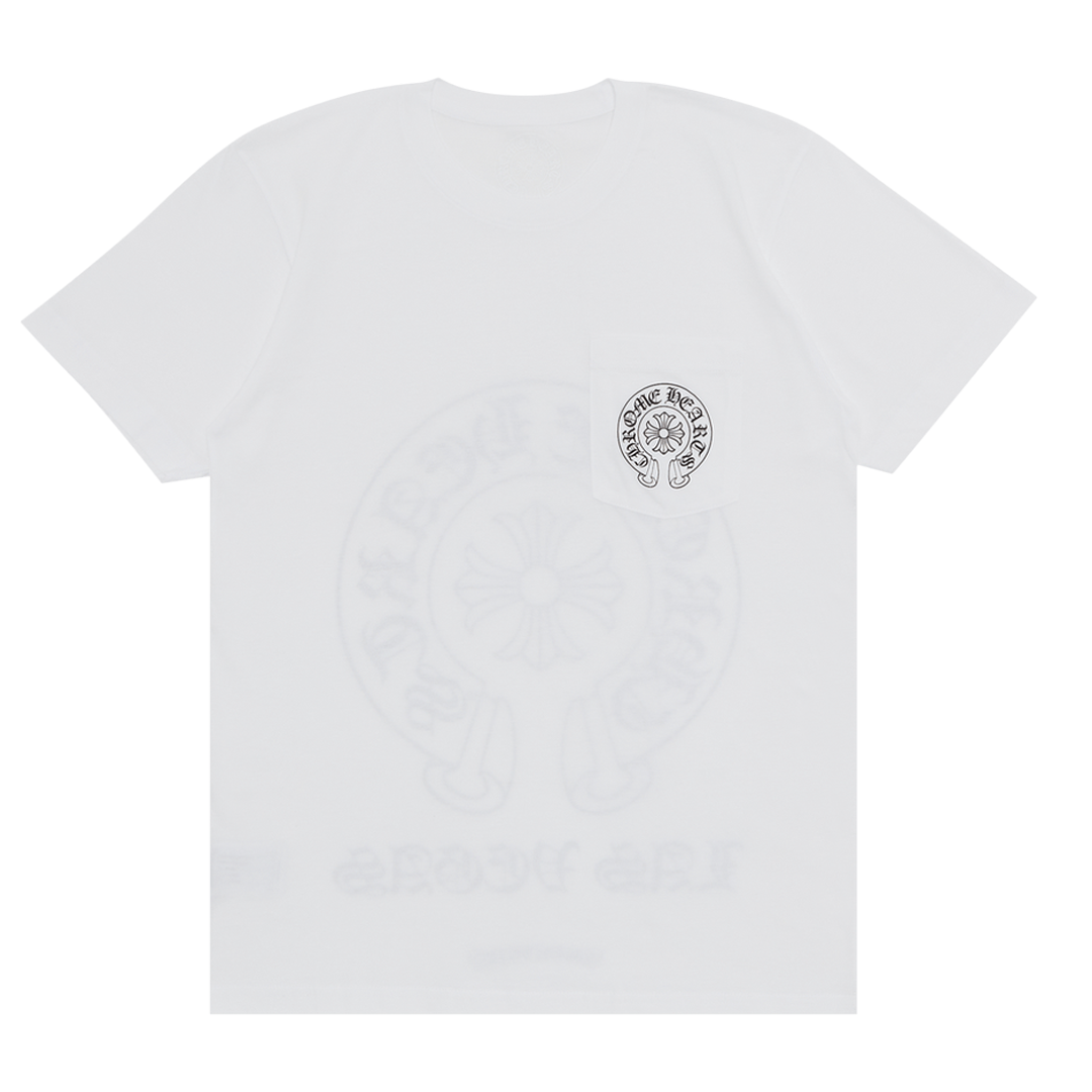 Chrome Hearts Las Vegas Horseshoe Exclusive T-Shirt White