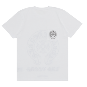 Chrome Hearts Las Vegas Horseshoe Exclusive T-Shirt White