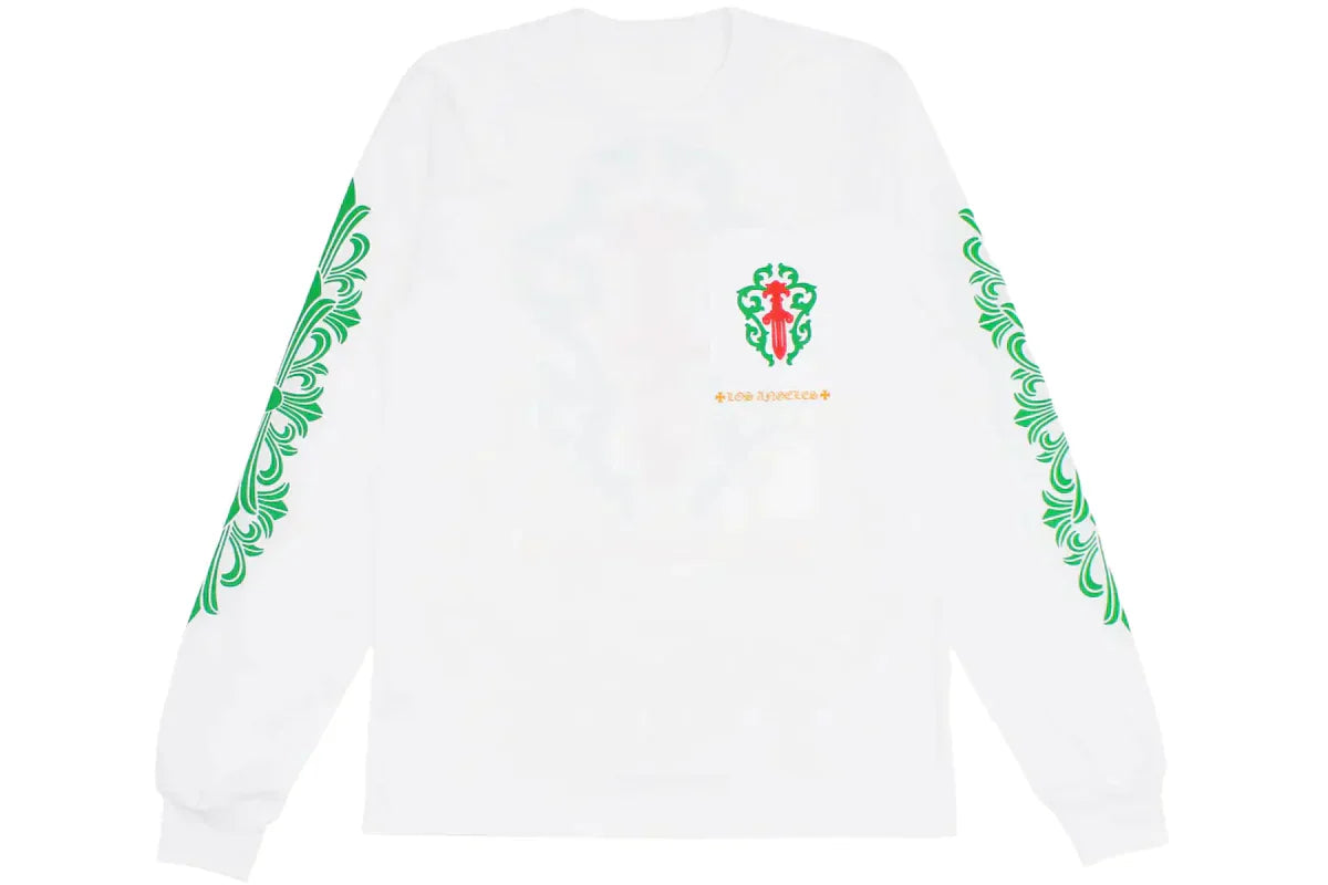 Chrome Hearts Los Angeles Exclusive Long Sleeve T-shirt White