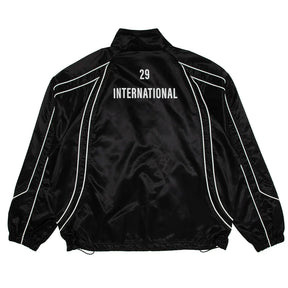 Supreme Satin Soccer Pullover Black