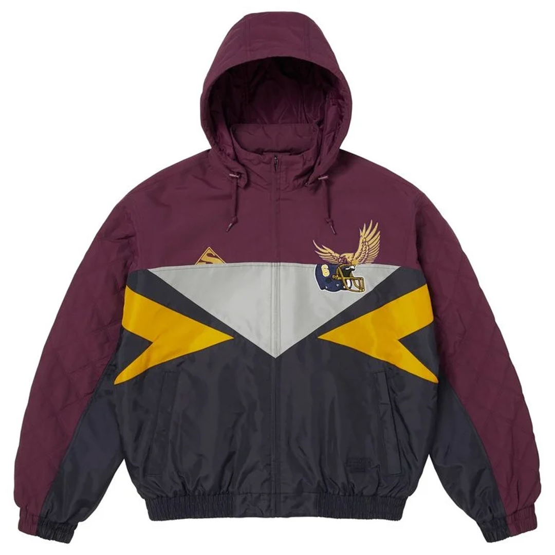 Supreme x MM6 Maison Margiela Split Stadium Jacket Navy