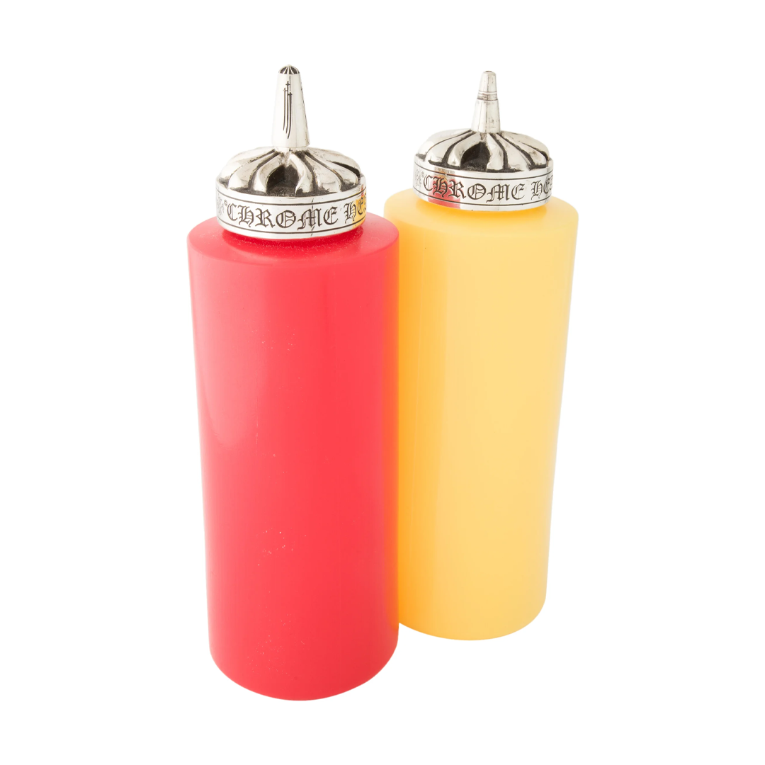 Chrome Hearts Ketchup & Mustard Bottles