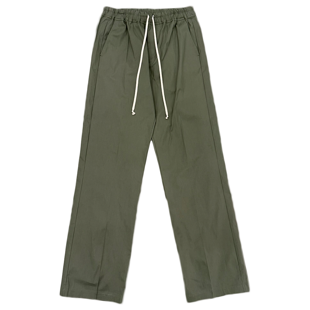 Rick Owens Khaki Dietrich Drawstring Trousers