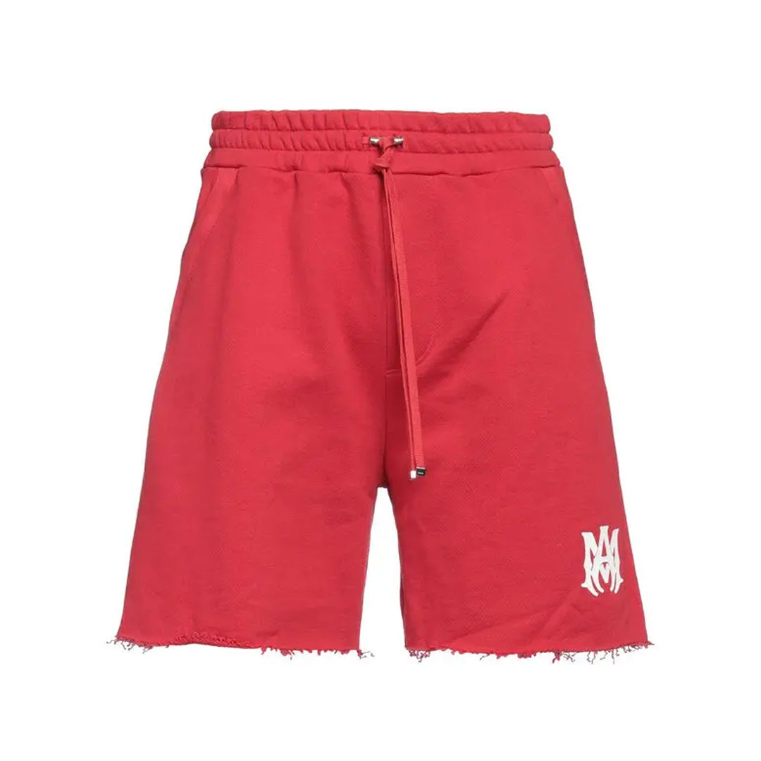 Amiri MA Logo Shorts Red