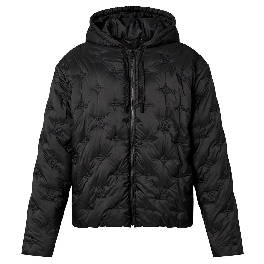 Louis Vuitton Monogram Padded Hooded Blouson