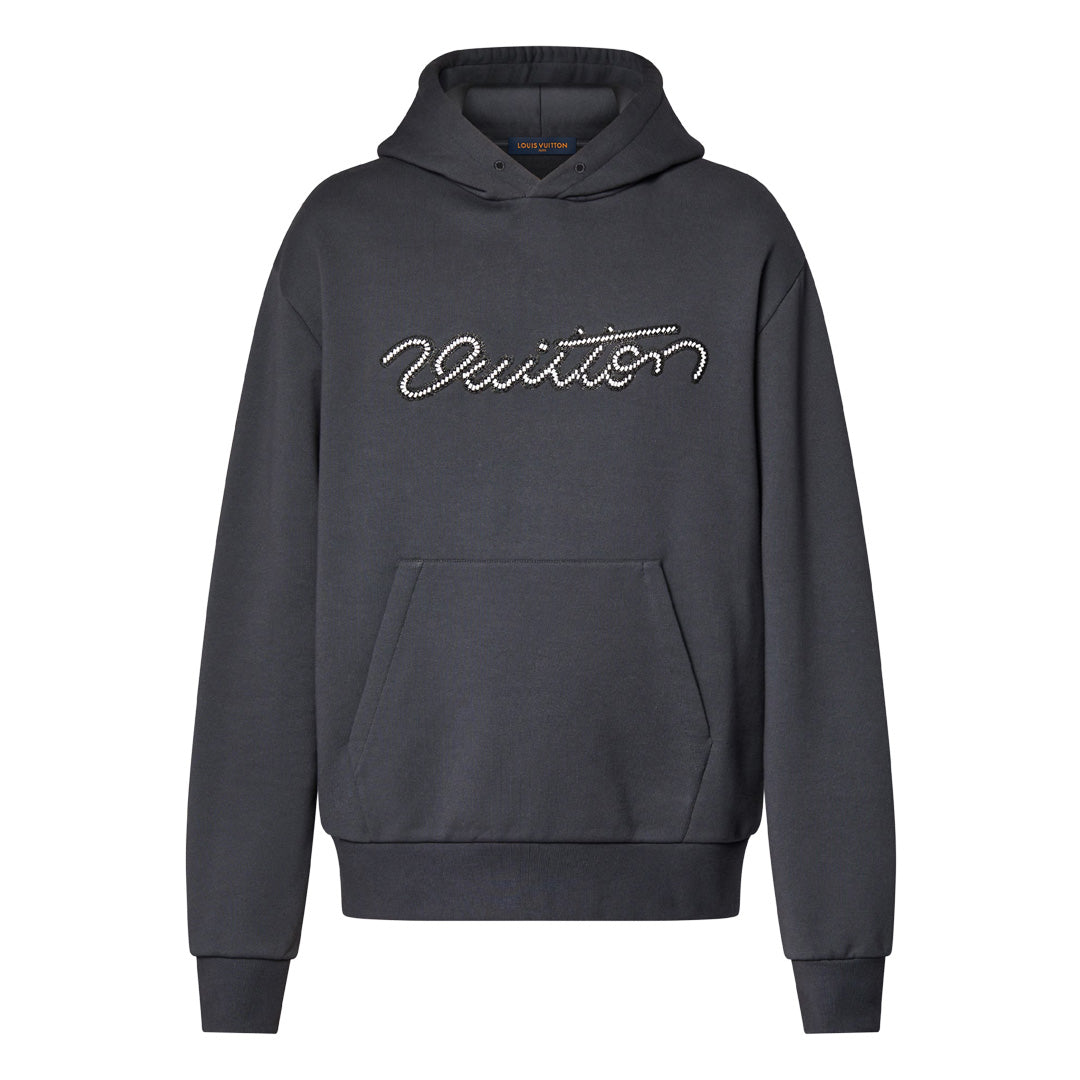 Louis Vuitton Embellished Signature Hoodie