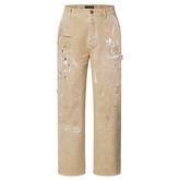 Louis Vuitton Embellished Denim Carpenter Pants