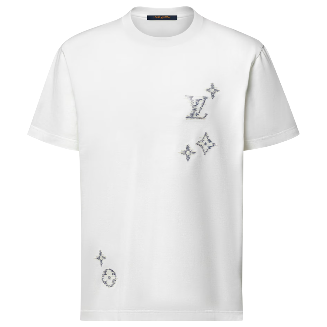 Louis Vuitton Embroidered Signature T-shirt
