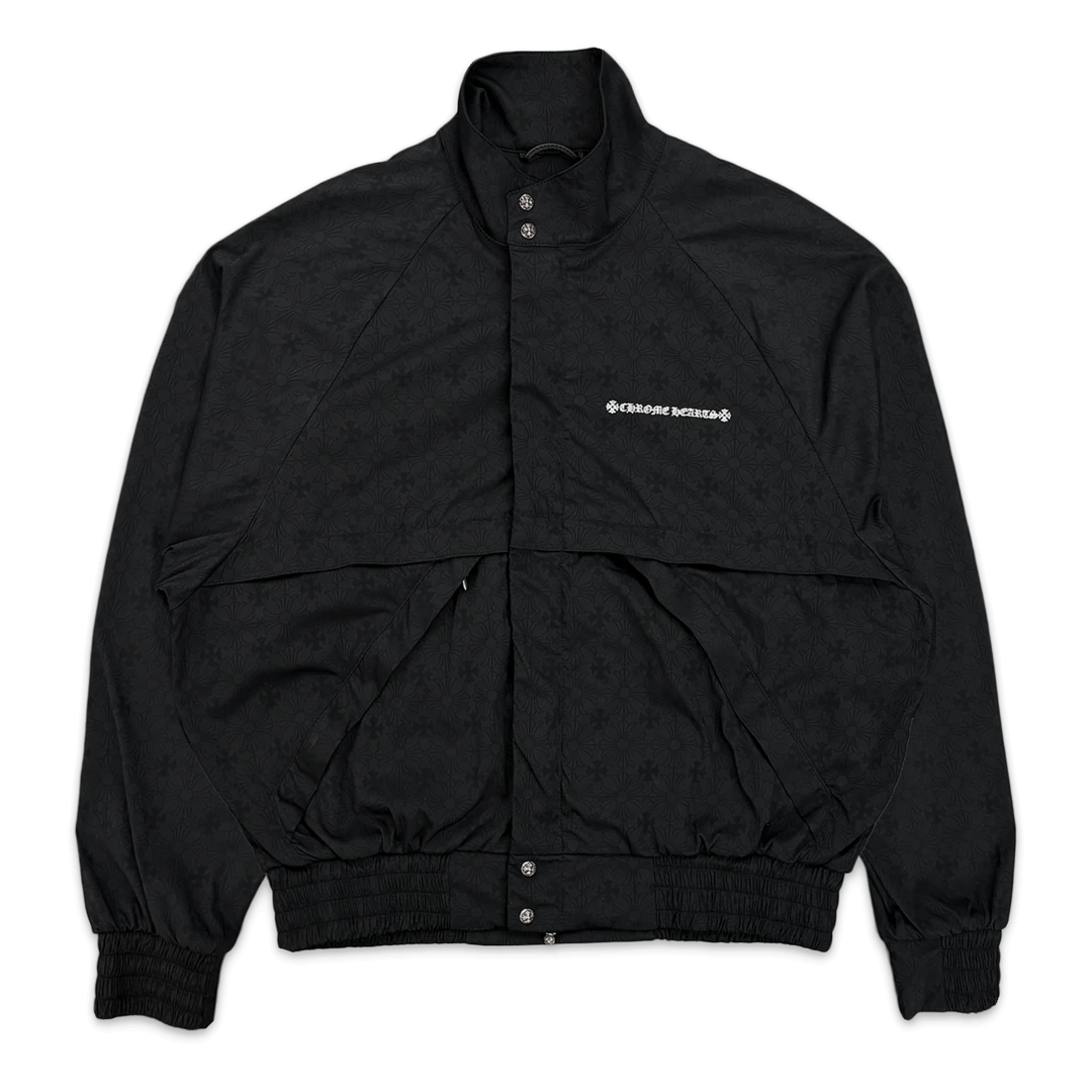 Chrome Hearts Match Point Motif Track Jacket Black