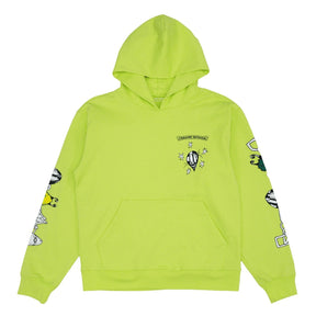 Chrome Hearts Matty Boy Link Hoodie Lime Green