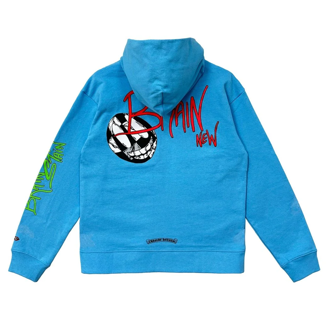 Chrome Hearts Matty Boy Brain New Hoodie Blue | Kenshi Chrome Hearts Matty Boy Brain New Hoodie Blue | Kenshi
