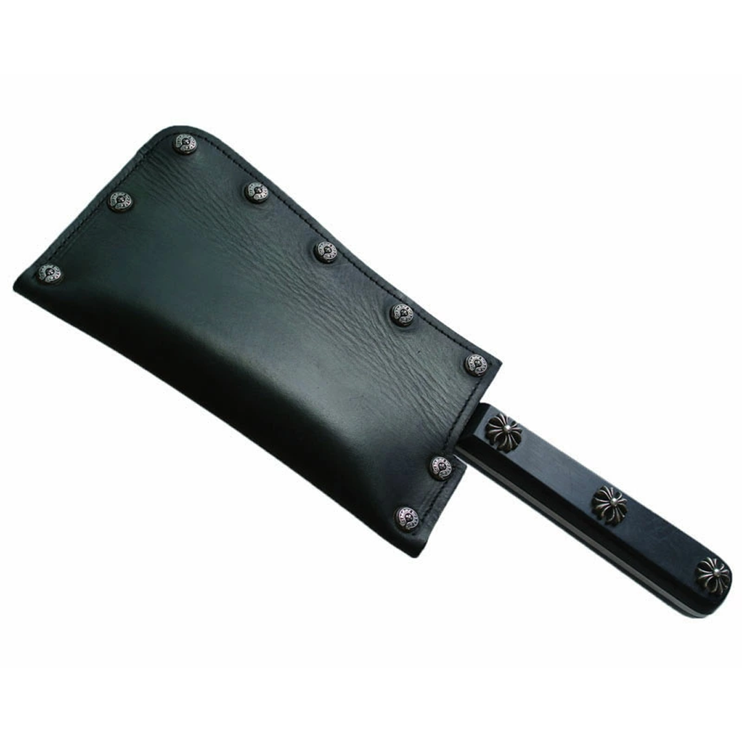 Chrome Hearts Ebony Wood & Silver Meat Cleaver