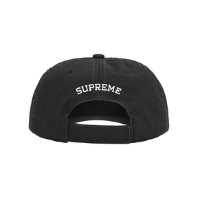 Supreme Embroidered Money Logo 6-Panel Black