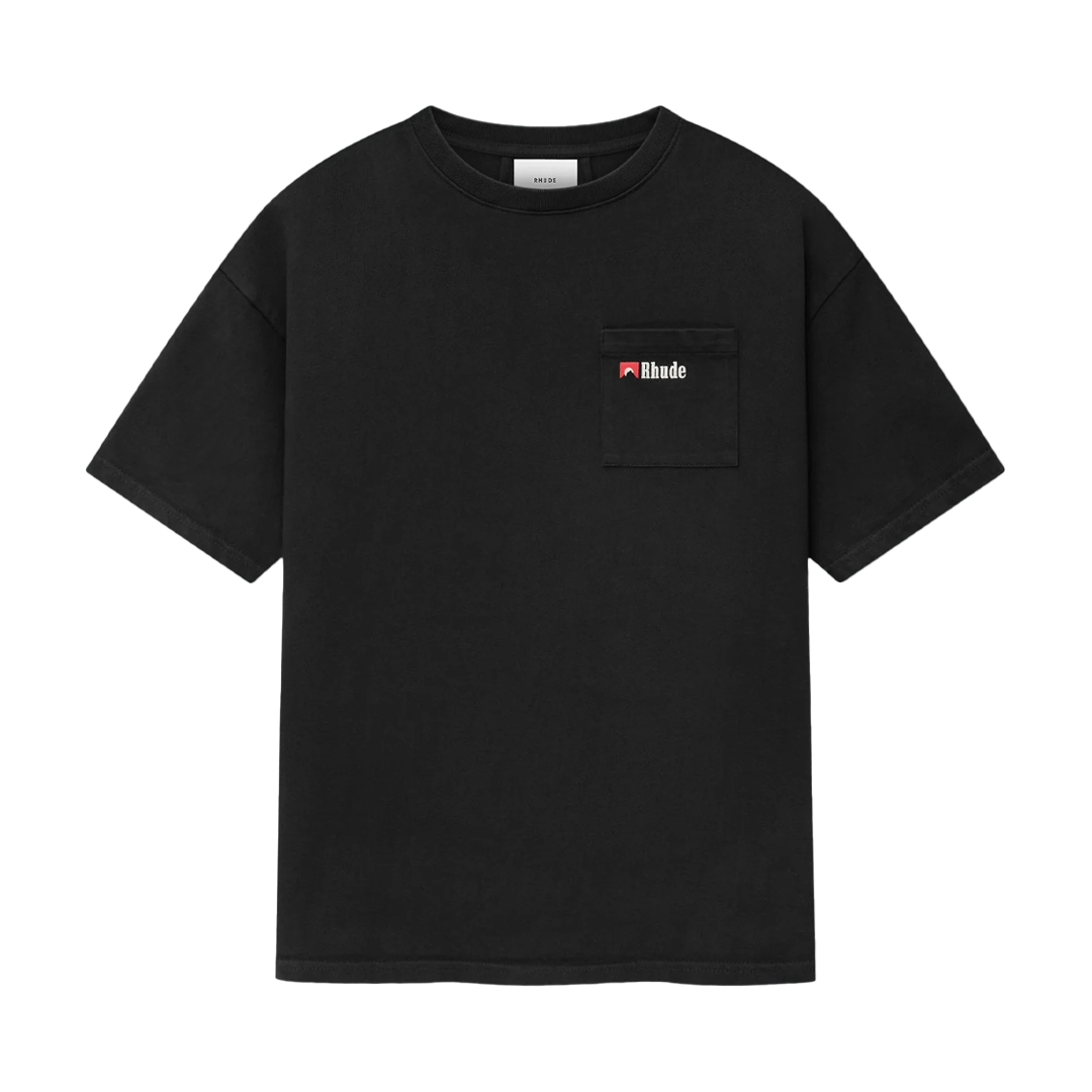 Rhude Moonlight Wolf Pocket T-Shirt