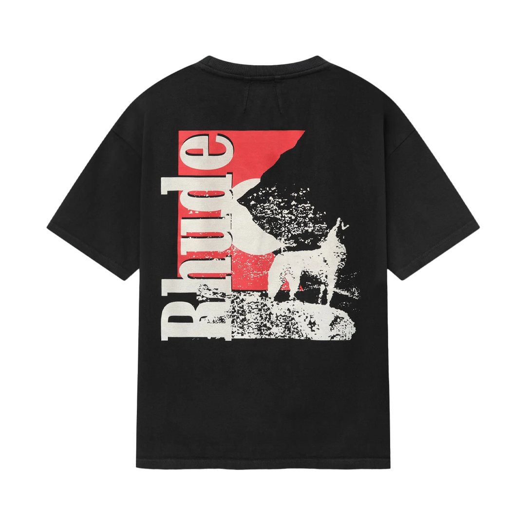 Rhude Moonlight Wolf Pocket T-Shirt
