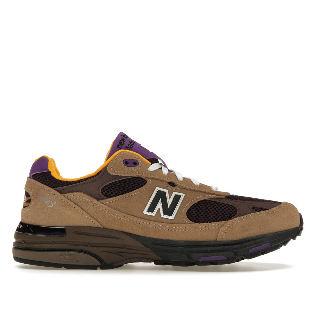 New Balance 993 MiUSA Mushroom Midnight Violet