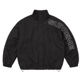 Supreme Spellout Embroidered Ripstop Track Jacket Black