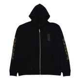 Chrome Hearts Vertical Logo Zip Up Olive