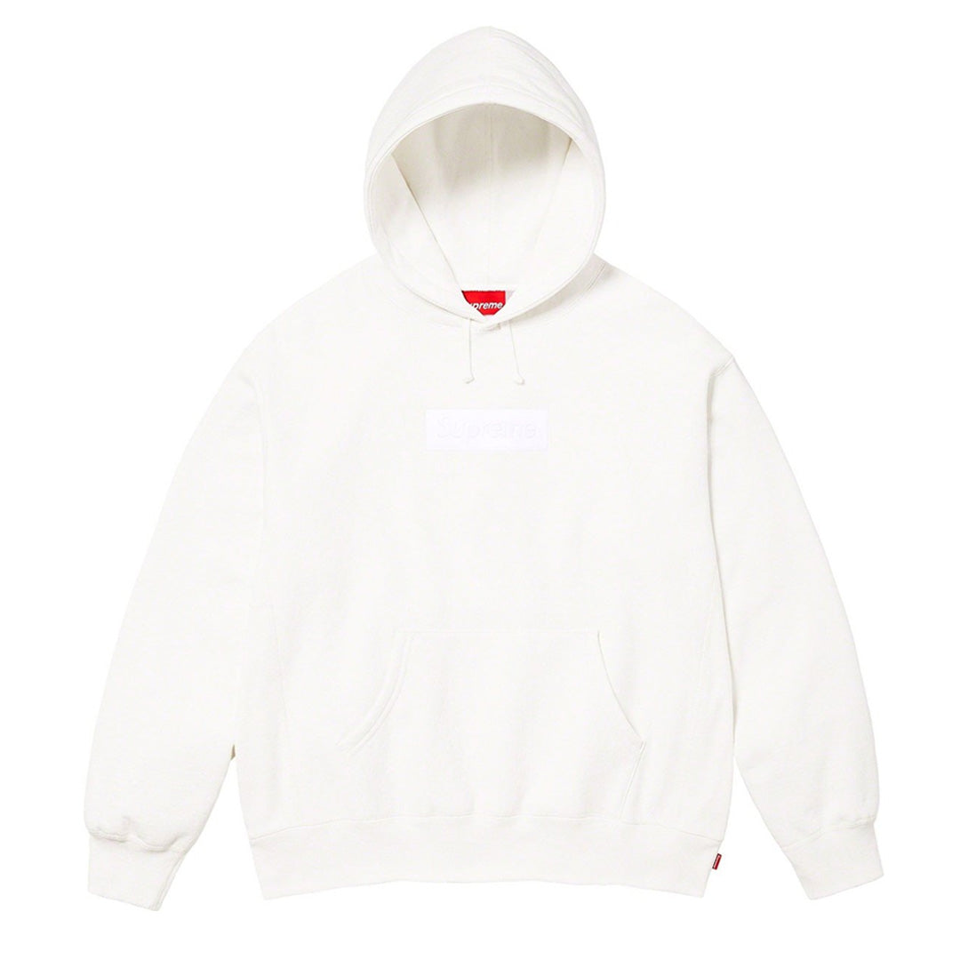 Supreme Box Logo Hoodie White