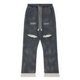 Satoshi Nakamoto Black Holy Ghost Layered Sweatpants
