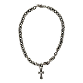 Chrome Hearts Baby Fat Paper Chain Bracelet (9 Inch)