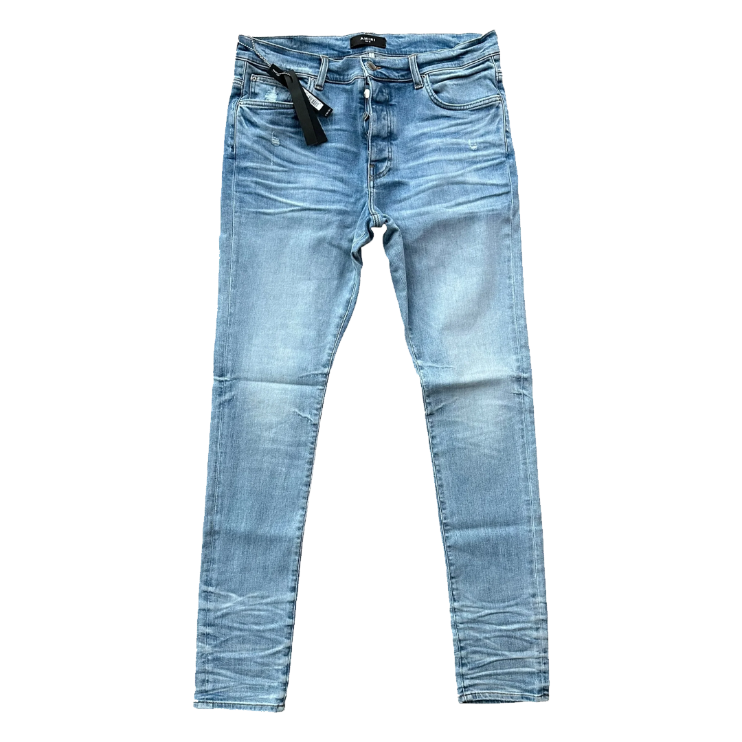 Amiri Stack Jeans Perfect Indigo