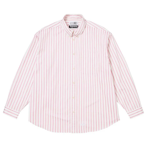 Supreme x MM6 Maison Margiela Pink Stripe Shirt