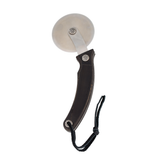 Chrome Hearts Ebony Wood & Silver Pizza Cutter